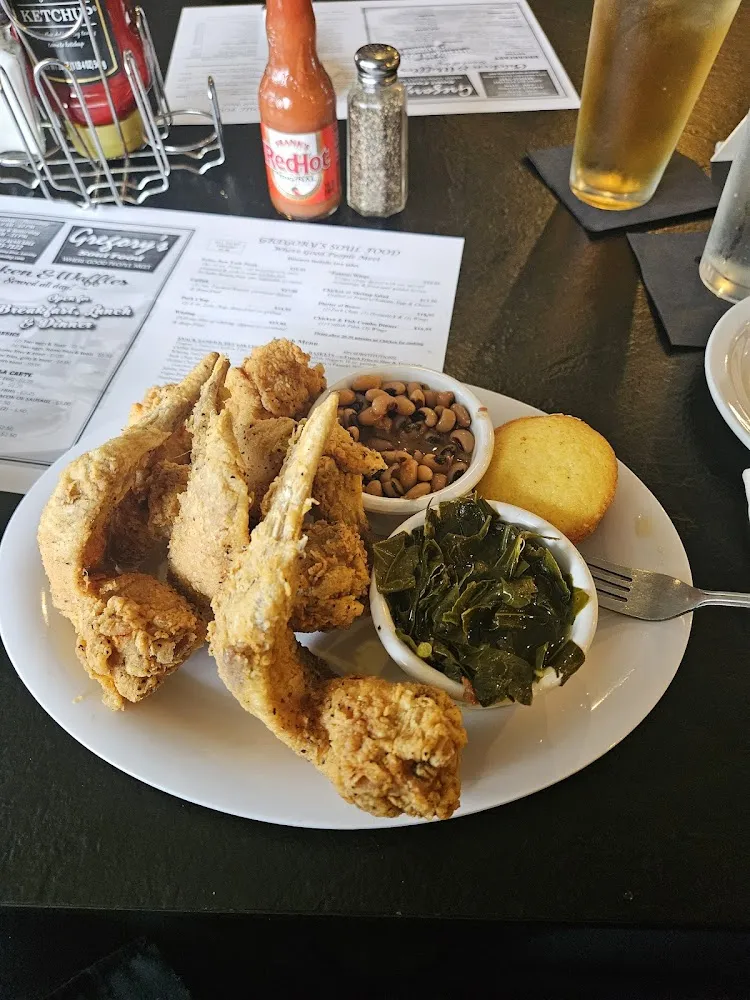 Collard Greens Chicken Dinner