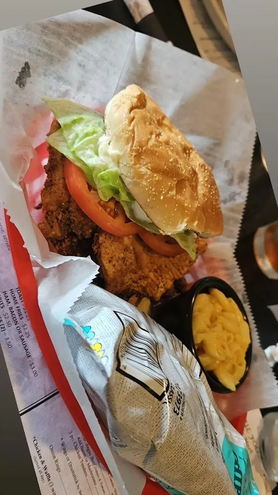 Gregorys Famous Chicken Filled Sandwich