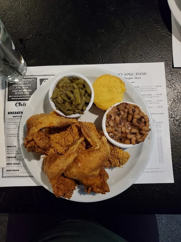 Wings and Catfish Fillet